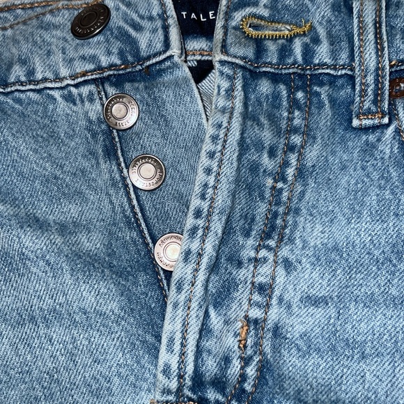 Aeropostale High Waisted High Rise Blue Denim Jean Skirt - Picture 10 of 11